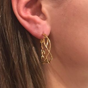 Braided Hoop Earrings